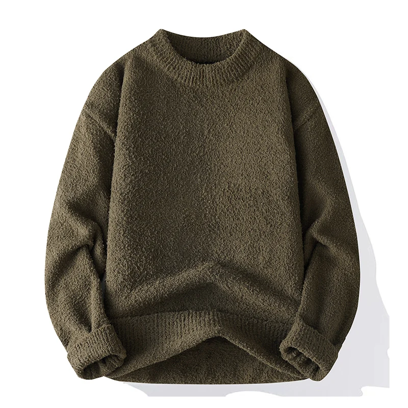 Single Road Mens Crewneck Sweater Oversized 2025 Winter Warm Solid Thermal Y2K Pullover Jumper Korean Fashion Sweaters for Men
Single Road Mens Crewneck Sweater Oversized 2025 Winter Warm Solid Thermal Y2K Pullover Jumper Korean Fashion Sweaters for Men