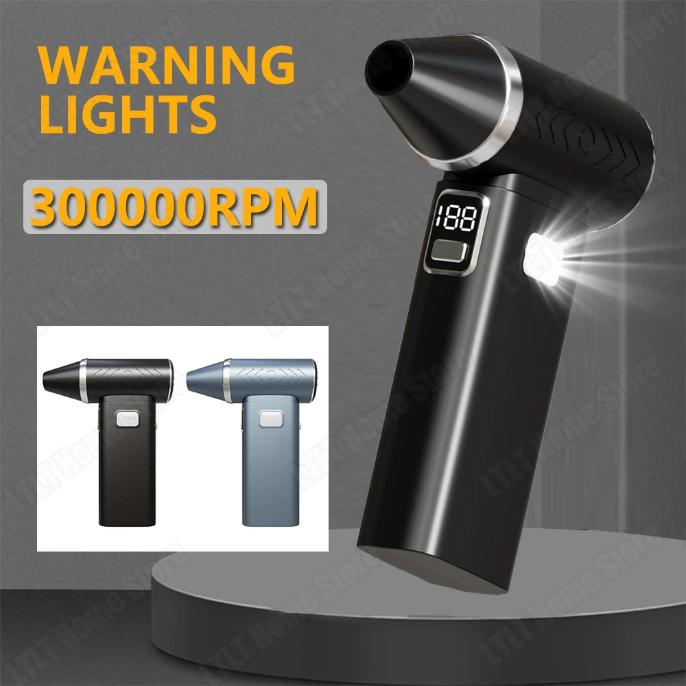 Mini Car Turbo Jet Fan 300000RPM Brushless Motor Adjustable wind speed Handheld Auto Duct Fan 52M/S Turbo Fan with Power Display
Mini Car Turbo Jet Fan 300000RPM Brushless Motor Adjustable wind speed Handheld Auto Duct Fan 52M/S Turbo Fan with Power Display