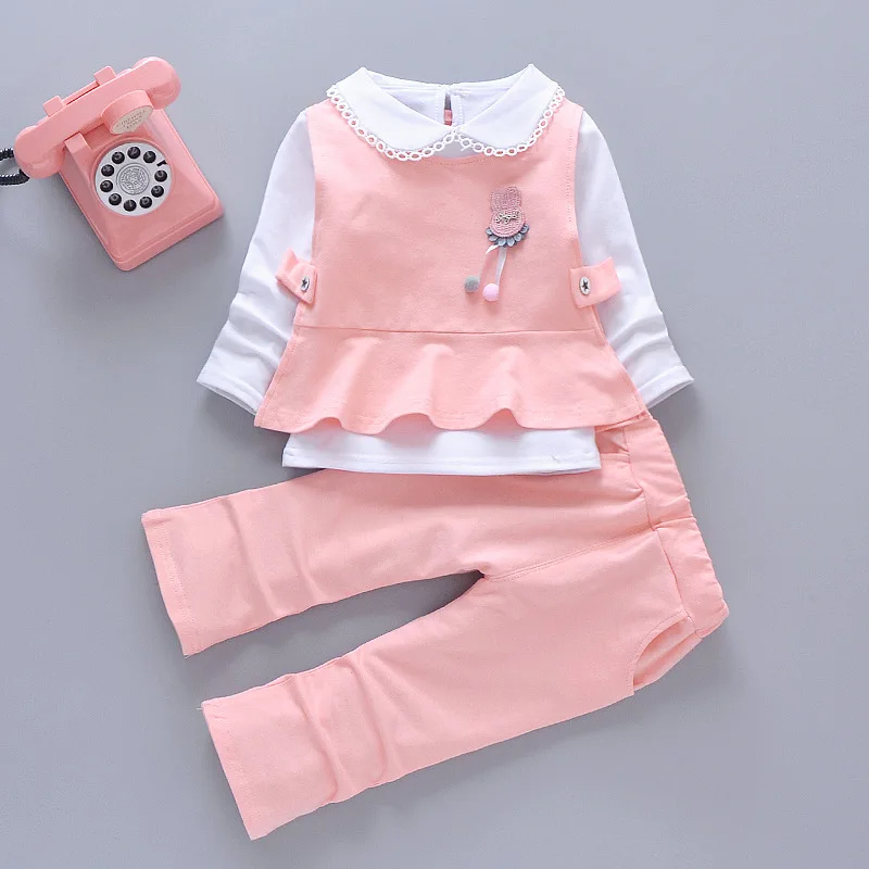 Girls' Stylish Autumn Outfit Three Piece Set 2024 New Item Baby Girl Clothes Sets for Baby Boy Clothing Mother Kids
Girls' Stylish Autumn Outfit Three Piece Set 2024 New Item Baby Girl Clothes Sets for Baby Boy Clothing Mother Kids