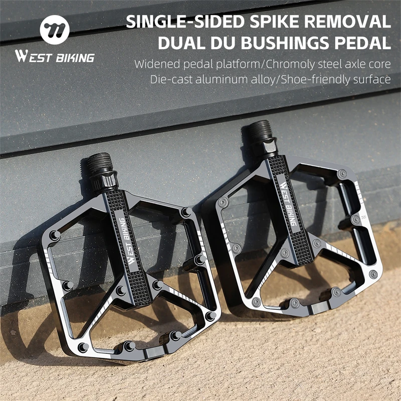 WEST BIKING Bicycle Pedals DU Bearing Single-Sided Anti-Slip Dustproof Bike Pedal Mountain Road Waterproof Pedal Cycling Pedals
WEST BIKING Bicycle Pedals DU Bearing Single-Sided Anti-Slip Dustproof Bike Pedal Mountain Road Waterproof Pedal Cycling Pedals