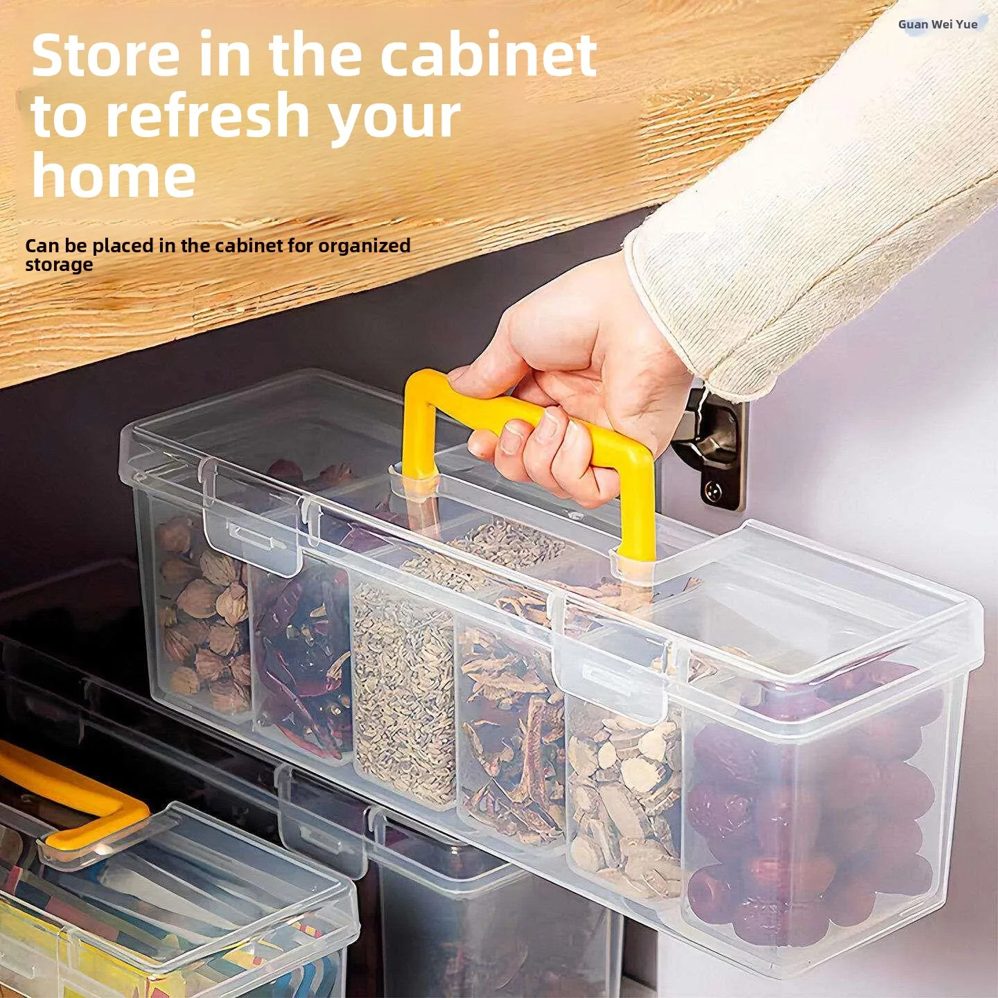 Kitchen Spice Box Large Capacity Handheld Cover Food Grade Storage Container Multi-Functional Seasoning Holder Home Use
Kitchen Spice Box Large Capacity Handheld Cover Food Grade Storage Container Multi-Functional Seasoning Holder Home Use