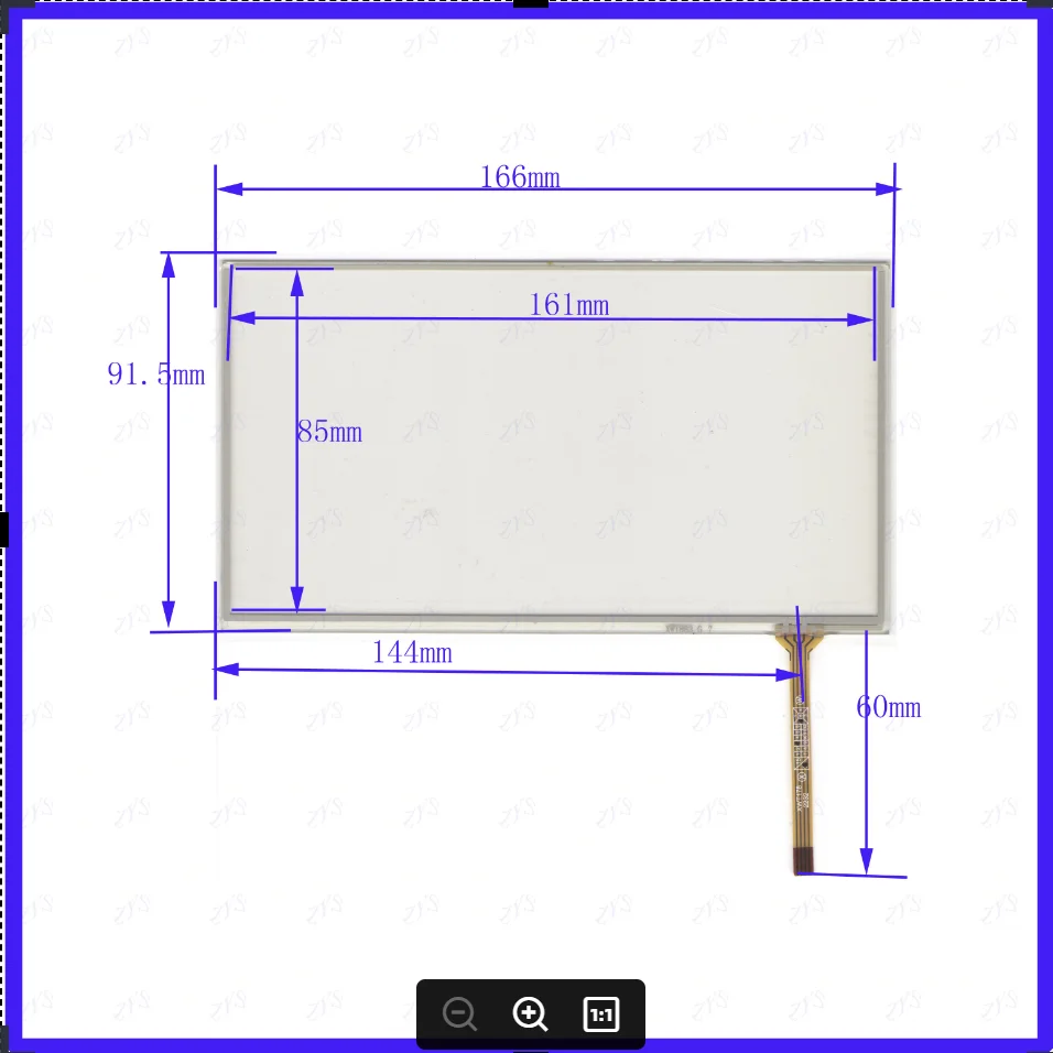 ZhiYuSun XWT883 4-проводная сенсорная панель с сенсорным экраном, совместимая, 166*92 мм, 166*92
ZhiYuSun XWT883 4-проводная сенсорная панель с сенсорным экраном, совместимая, 166*92 мм, 166*92