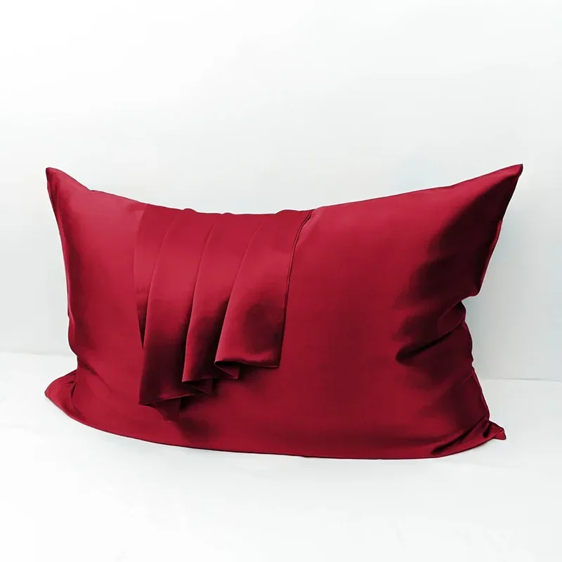 Solid Color 16MM Smooth Red Blue Silk Envelope Pillow Cover Comfortable Double-sided Silk Crepe Plain Pillowcase 13 Colors SC018
Solid Color 16MM Smooth Red Blue Silk Envelope Pillow Cover Comfortable Double-sided Silk Crepe Plain Pillowcase 13 Colors SC018
