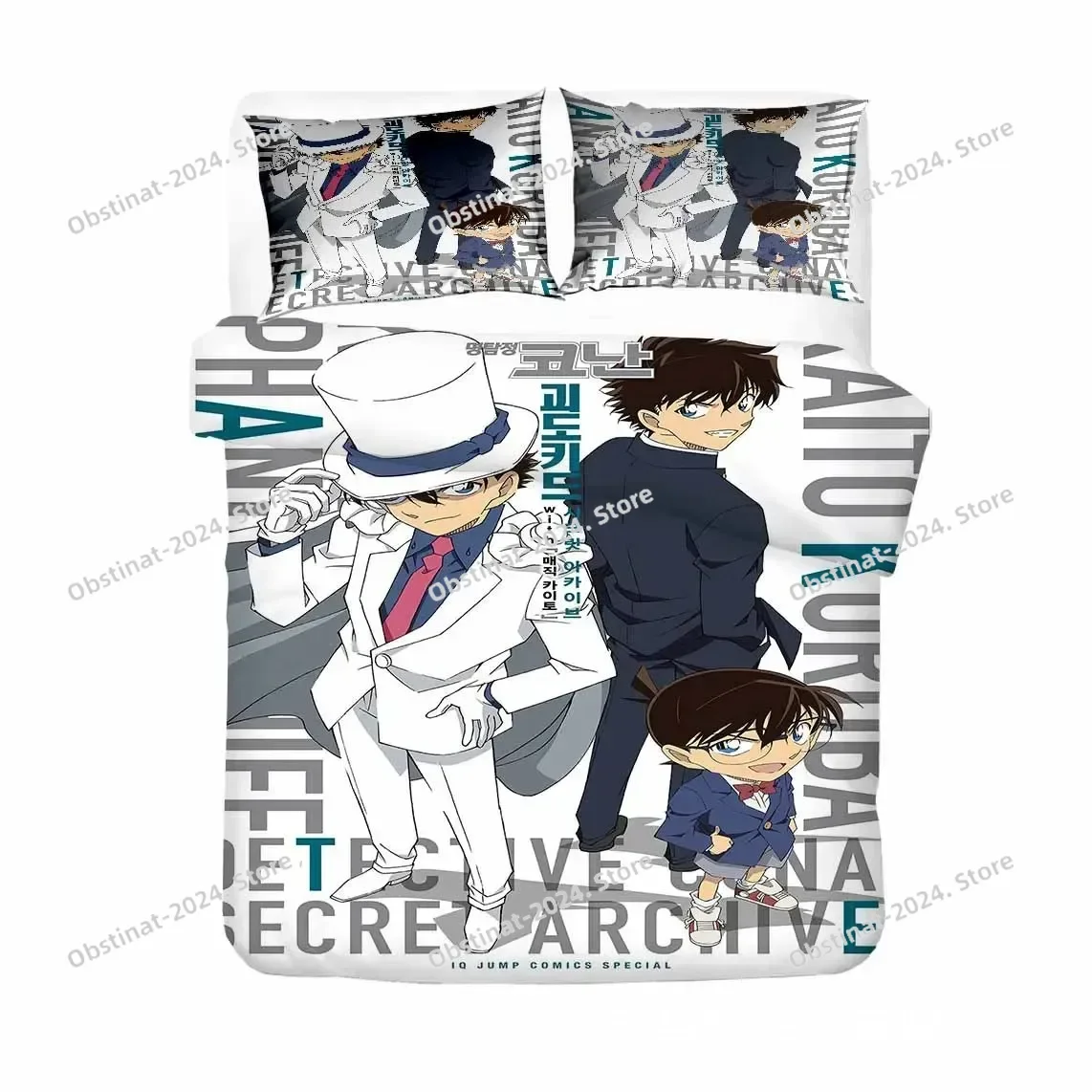 Anime Detective Conan Shinichi Bedding Set Boys Girls Twin Queen Size Duvet Cover Pillowcase Bed Kids Adult
Anime Detective Conan Shinichi Bedding Set Boys Girls Twin Queen Size Duvet Cover Pillowcase Bed Kids Adult