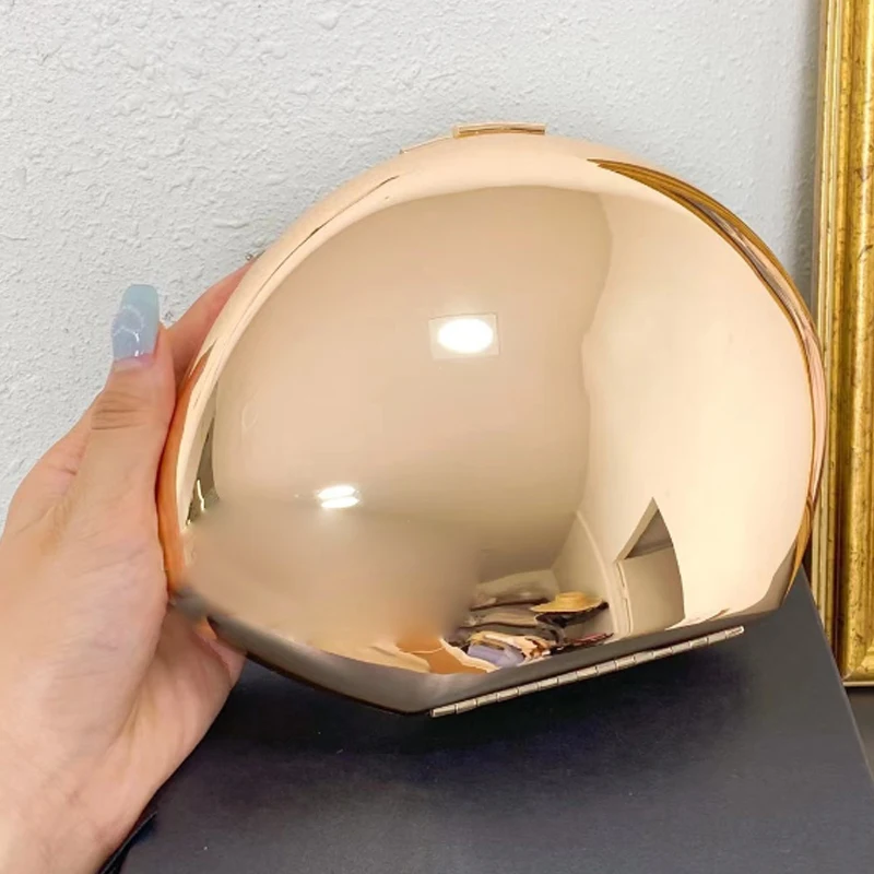 Golden acrylic evening bag shiny metal box bag lady bag shiny shell clutch bag crossbody bag
Golden acrylic evening bag shiny metal box bag lady bag shiny shell clutch bag crossbody bag