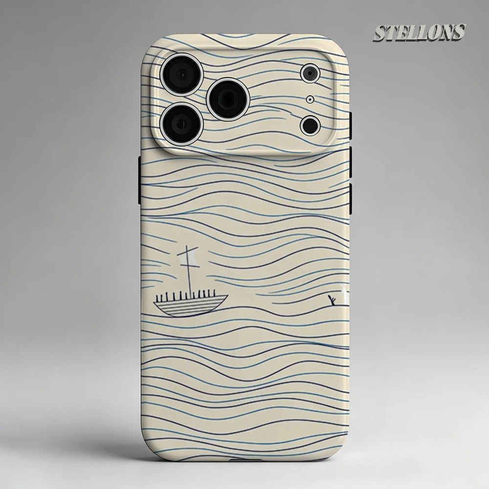 Minimal Ocean Waves Phone Case For Magnetic Phone Case for IPhone 17 16 15 14 13 Pro Max Plus Single Double-layer tough Case
Minimal Ocean Waves Phone Case For Magnetic Phone Case for IPhone 17 16 15 14 13 Pro Max Plus Single Double-layer tough Case