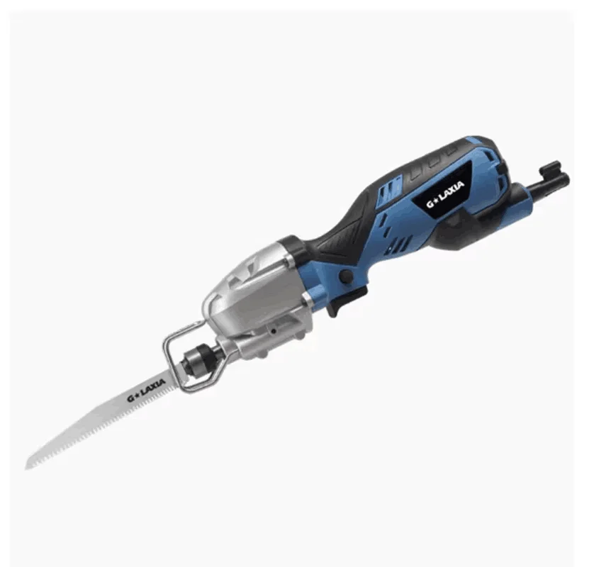 600W Mini Reciprocating Saw Saber Saw One-Handed Woodworking Saw Logging Handheld Chainsaw Metal Cutting
600W Mini Reciprocating Saw Saber Saw One-Handed Woodworking Saw Logging Handheld Chainsaw Metal Cutting