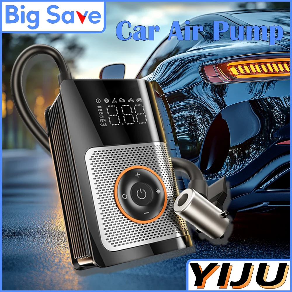 160PSI 12V Мини-воздушный компрессор Автомобильный электрический насос для накачивания шин Мини-воздушный компрессор
160PSI 12V Мини-воздушный компрессор Автомобильный электрический насос для накачивания шин Мини-воздушный компрессор
