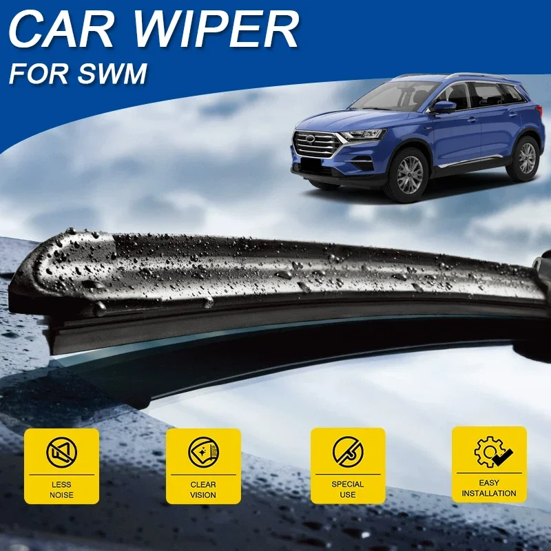 2PCS Car Blade Windshield Rubber Wiper For SWM 01 G01F G05 PRO 2023-2026 Cleaning Protect Auto External Accessory
2PCS Car Blade Windshield Rubber Wiper For SWM 01 G01F G05 PRO 2023-2026 Cleaning Protect Auto External Accessory