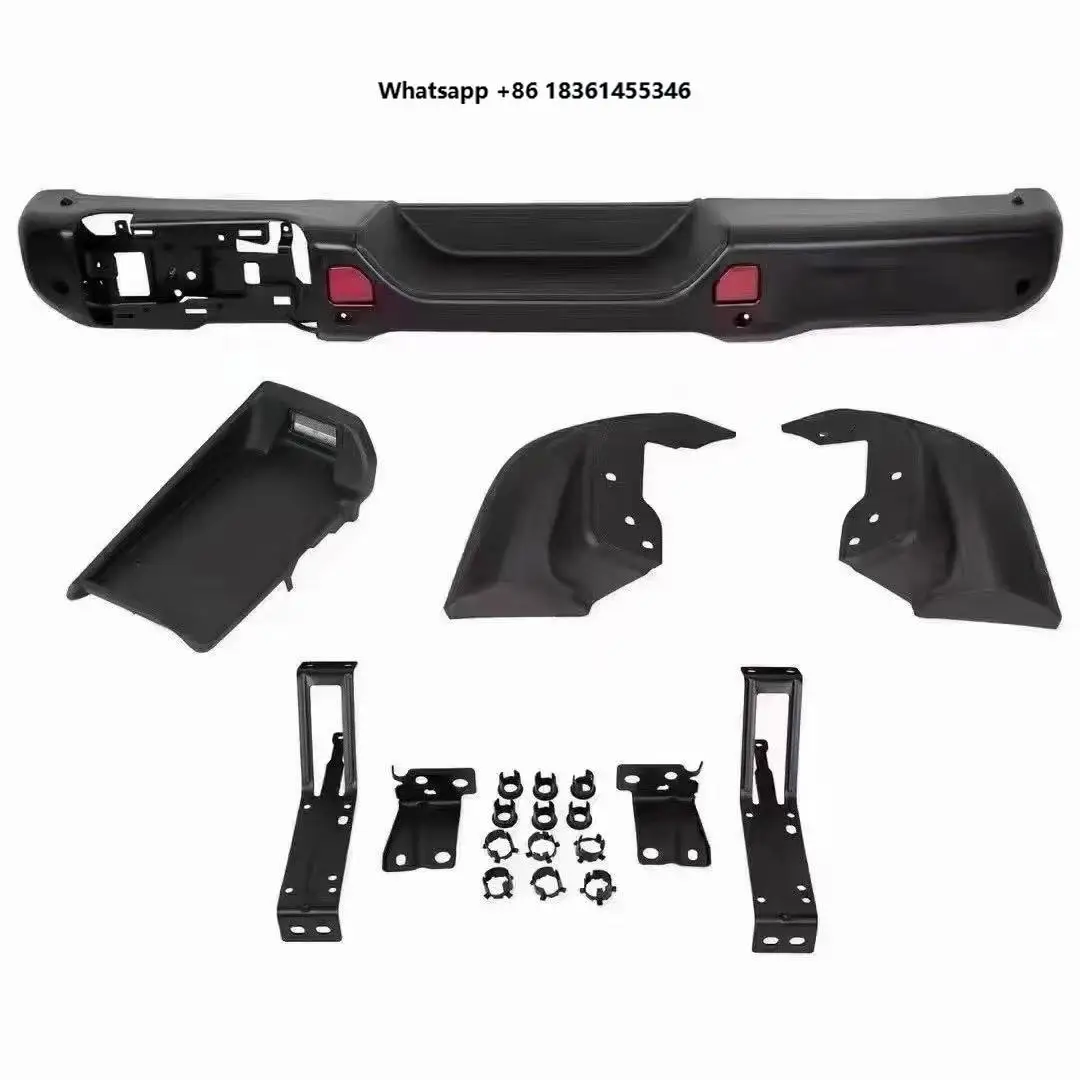 For Wrangler JL 2018- Hot Sale High Quality Manganese Steel/Aluminum-Magnesium Alloy Black 10th Anniversary Rear Bumper
For Wrangler JL 2018- Hot Sale High Quality Manganese Steel/Aluminum-Magnesium Alloy Black 10th Anniversary Rear Bumper