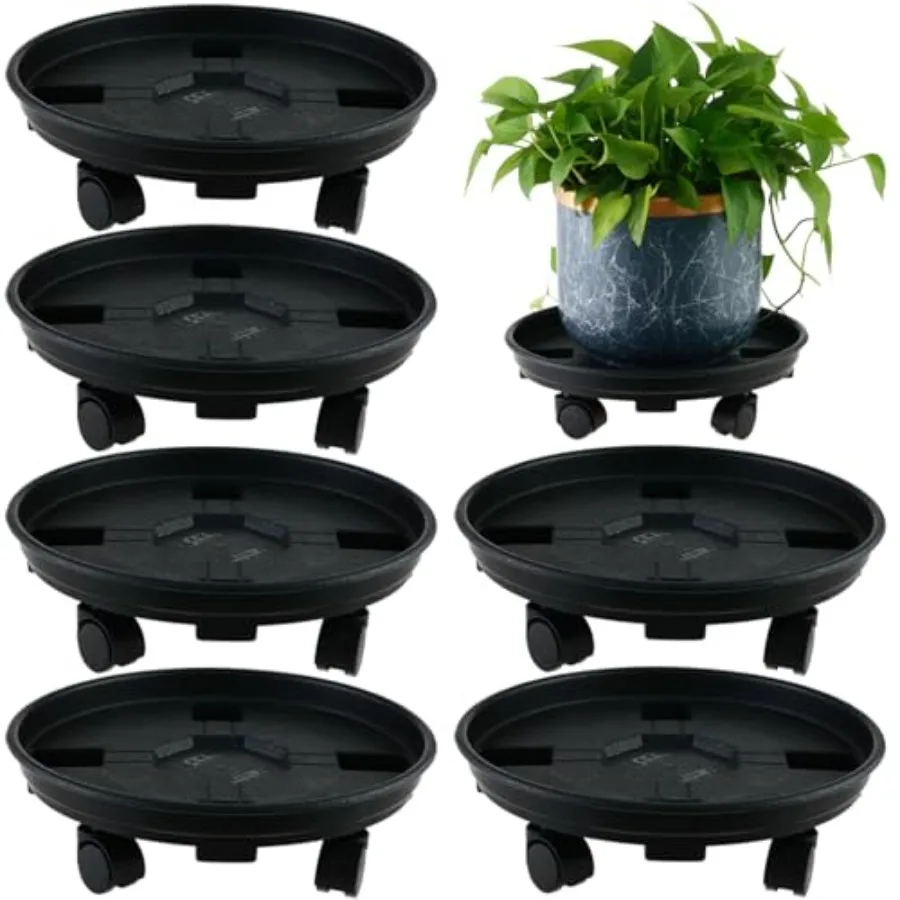 Packs 1 ch Large Plant Caddy with Wheels Plant Saucers on Wheels Rollg Plant Stands Heavy-duty Plant Dolly Plastic Planter Roll
Packs 1 ch Large Plant Caddy with Wheels Plant Saucers on Wheels Rollg Plant Stands Heavy-duty Plant Dolly Plastic Planter Roll