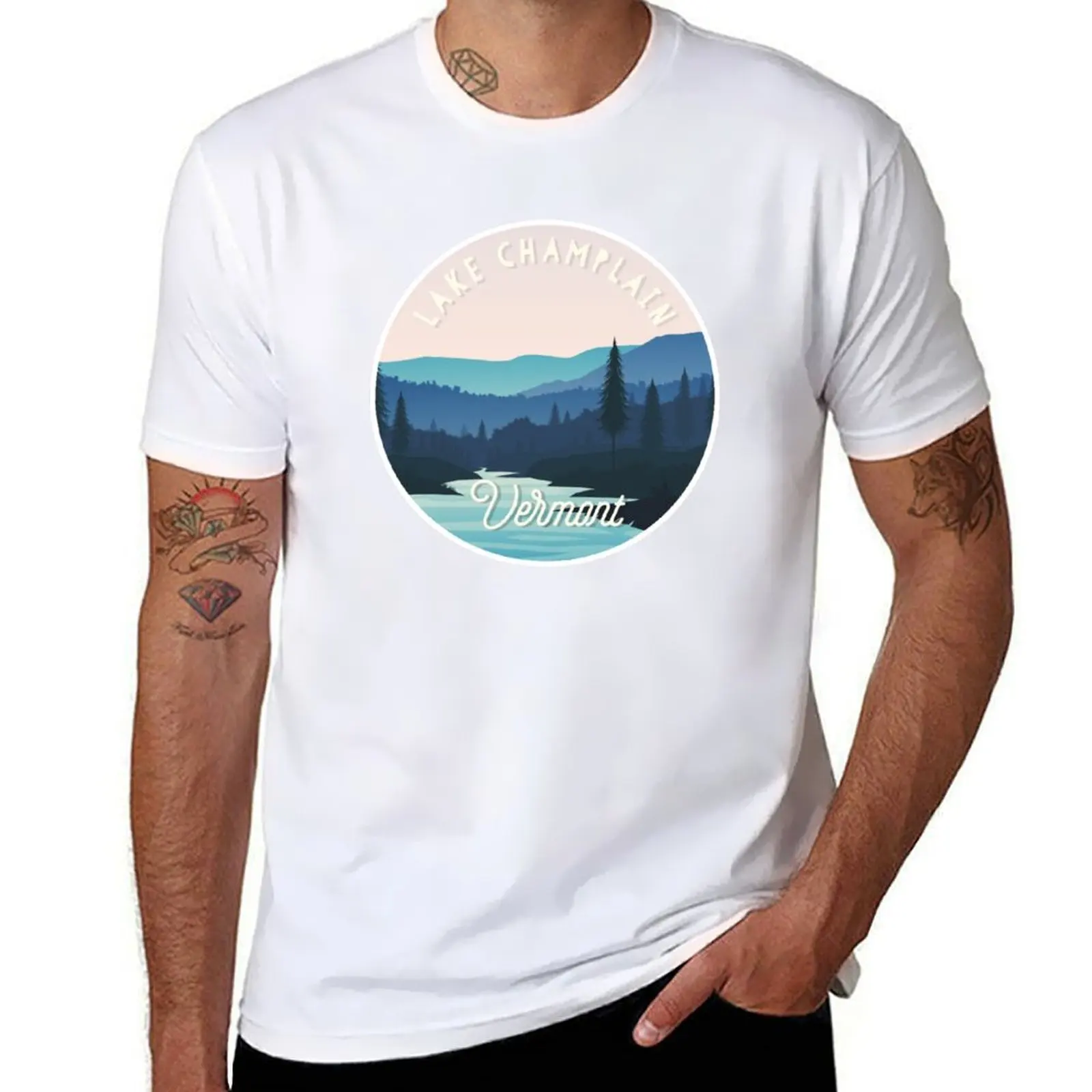 Lake Champlain, Vermont T-Shirt t shirt man casual funny t shirts cotton T-Shirt
Lake Champlain, Vermont T-Shirt t shirt man casual funny t shirts cotton T-Shirt