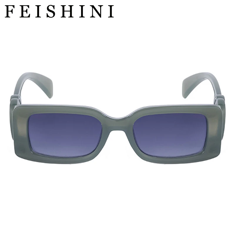 FEISHINI 2024 Fashion Cool Style Rectangle Trendy Sunglasses Women Future Concept Street Snap Brand Design Glasses Oculos De Sol
FEISHINI 2024 Fashion Cool Style Rectangle Trendy Sunglasses Women Future Concept Street Snap Brand Design Glasses Oculos De Sol