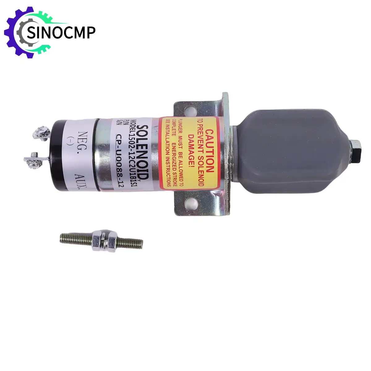 24V Fuel Shut Off Solenoid 1502-24C2U1B1S1 for Engine Fuel Shutdown Stop Solenoid Engines Replacement Accessories Parts
24V Fuel Shut Off Solenoid 1502-24C2U1B1S1 for Engine Fuel Shutdown Stop Solenoid Engines Replacement Accessories Parts