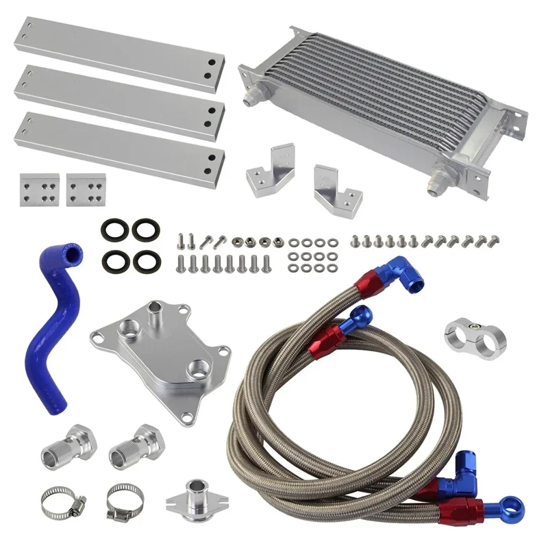 AN8 8-AN 13 /16 Rows Oil Cooler Aluminum Kit for VW Golf MK7 GTI/R VII 2.0L Audi A3/S3 8V Tiguan Skoda Octavia 2012+ EA888 Gen.3
AN8 8-AN 13 /16 Rows Oil Cooler Aluminum Kit for VW Golf MK7 GTI/R VII 2.0L Audi A3/S3 8V Tiguan Skoda Octavia 2012+ EA888 Gen.3
