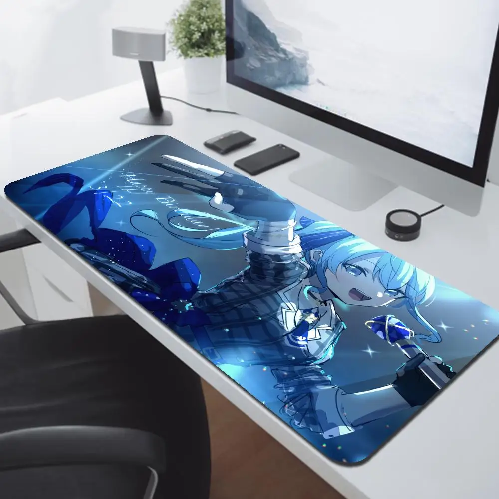 H-Hoshimachi Suisei Mouse Pad Mice Pad Leather Mouse Mat PC Game Accessories Double Sided PU Desk Mats Carpet Anti-slip Waterpro
H-Hoshimachi Suisei Mouse Pad Mice Pad Leather Mouse Mat PC Game Accessories Double Sided PU Desk Mats Carpet Anti-slip Waterpro