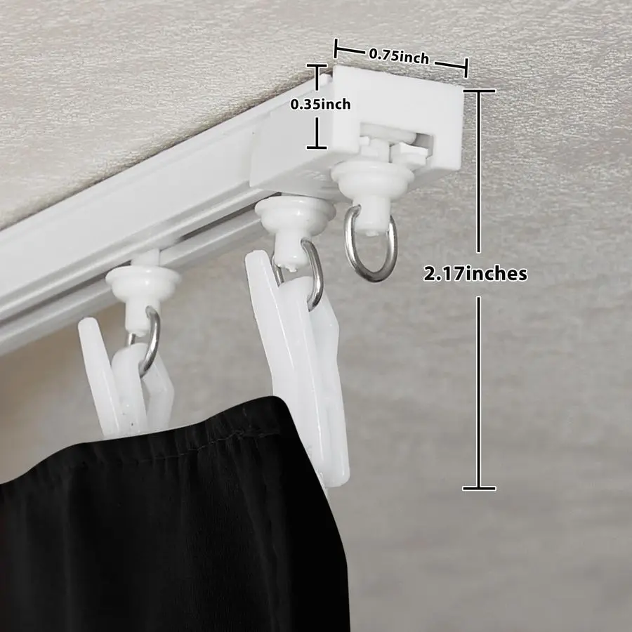 Room Divider Curtain Set with Ceiling Track, Privacy Blackout Curtain for Bedroom Living Room Basement Patio Sliding Glass Door
Room Divider Curtain Set with Ceiling Track, Privacy Blackout Curtain for Bedroom Living Room Basement Patio Sliding Glass Door