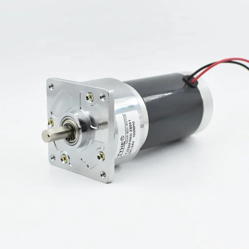 TYHE Customizable D60mm Gear Box 12v 18v 24v 2amp 60w Low Rpm High Torque 15kgcm 5nm 150 Rpm 50 Watt Dc Gear Motor with Ce Rohs
TYHE Customizable D60mm Gear Box 12v 18v 24v 2amp 60w Low Rpm High Torque 15kgcm 5nm 150 Rpm 50 Watt Dc Gear Motor with Ce Rohs