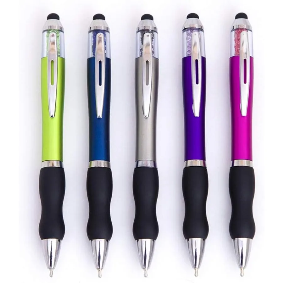 Стилусы для сенсорных экранов Ручки среднего размера с кристаллами для женщин и черная чернильная ручка со стилусом Шариковые ручки со Comfo
Стилусы для сенсорных экранов Ручки среднего размера с кристаллами для женщин и черная чернильная ручка со стилусом Шариковые ручки со Comfo