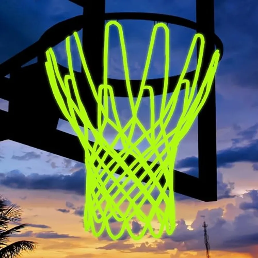 Basketball Net Outdoor, 2025 Upgrade All Weather Anti Whip Basketball Net Replacement -12 Loops
Basketball Net Outdoor, 2025 Upgrade All Weather Anti Whip Basketball Net Replacement -12 Loops