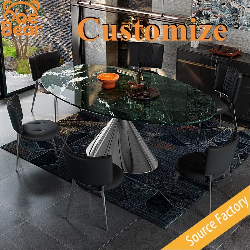 Nordic Style Marble Dining Table Smooth Polished Top Fashion Dinner Table for Modern Home Interior Design
Nordic Style Marble Dining Table Smooth Polished Top Fashion Dinner Table for Modern Home Interior Design