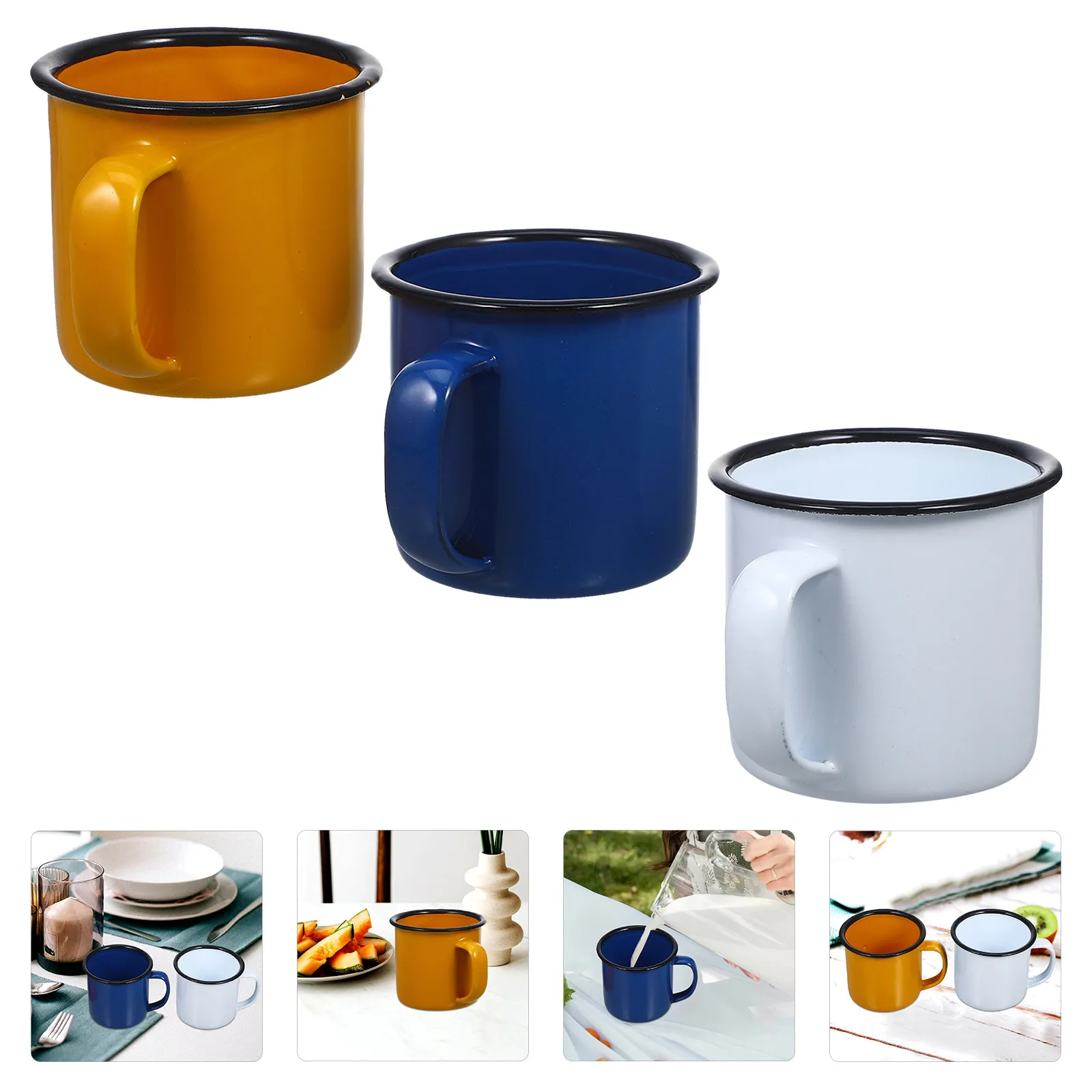 Эмалированная кружка для воды, чая и домашнего использования
Эмалированная кружка для воды, чая и домашнего использования