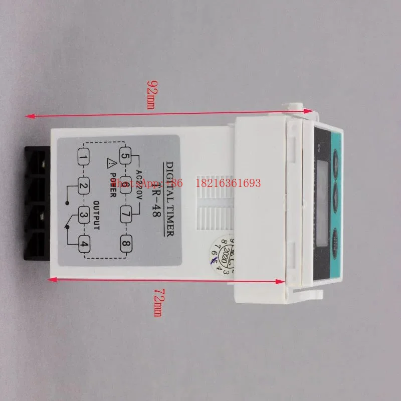 Limited Offer Gas Oven Smart Digital Timer TR-48 Commercial Kitchen Oven Countdown Controller, Panel Mount
Limited Offer Gas Oven Smart Digital Timer TR-48 Commercial Kitchen Oven Countdown Controller, Panel Mount