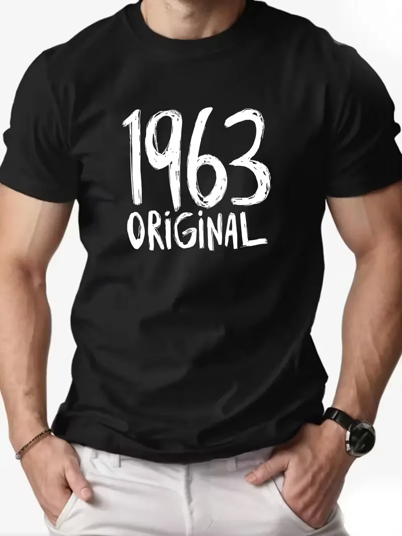 Vintage Fun 1963 ORIGINAL T Shirt Men Women Oversized Cotton Blend Tee Streetwear Harajuku Hip Hop Loose Short Sleeve Top
Vintage Fun 1963 ORIGINAL T Shirt Men Women Oversized Cotton Blend Tee Streetwear Harajuku Hip Hop Loose Short Sleeve Top