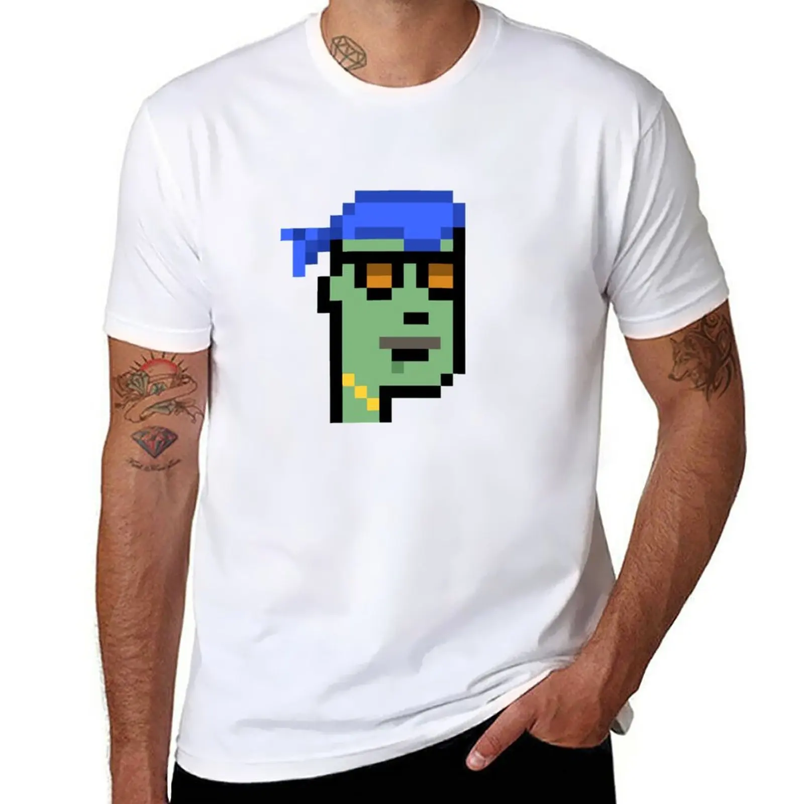 New Nft Zombie CryptoPunk T-Shirt boys t shirts quick drying shirt plain white t shirts men
New Nft Zombie CryptoPunk T-Shirt boys t shirts quick drying shirt plain white t shirts men