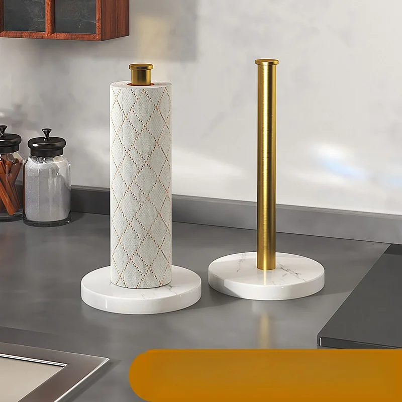Marble Paper Towel Holder, Kitchen Paper Towel Rack, Nailing Free Vertical Roll Paper Rack, Plastic Wrap Storage
Marble Paper Towel Holder, Kitchen Paper Towel Rack, Nailing Free Vertical Roll Paper Rack, Plastic Wrap Storage