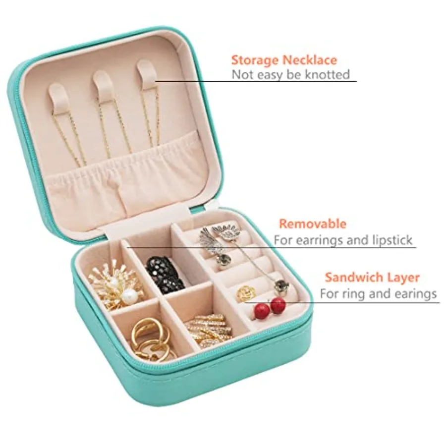 Mini Jewelry Travel Case Small Portable Jewellry Organizer Box Portable Display Storage Box for Rings Earrings Necklaces Gifts
Mini Jewelry Travel Case Small Portable Jewellry Organizer Box Portable Display Storage Box for Rings Earrings Necklaces Gifts
