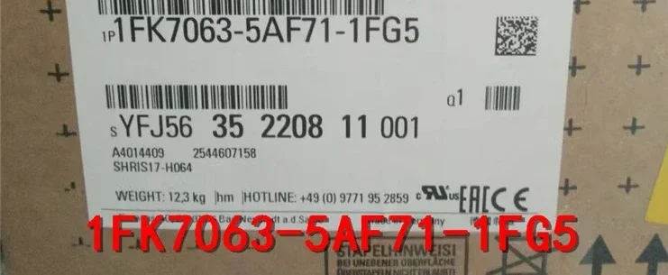 New original 1FK7063-5AF71-1FG5 servo motor 1.9kW 
New original 1FK7063-5AF71-1FG5 servo motor 1.9kW