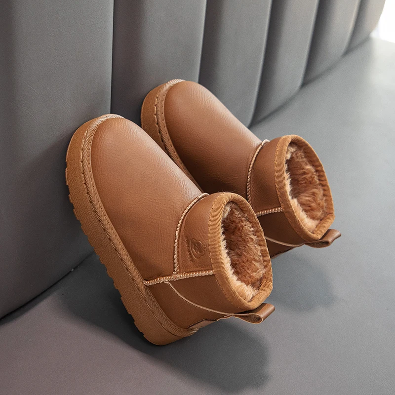 2025 new Children Snow Boots Winter Cute Warm Fashion Anti Slip Shoes Kids Boys Girls Leisure Thick Fur Platform Flat Short Boot
2025 new Children Snow Boots Winter Cute Warm Fashion Anti Slip Shoes Kids Boys Girls Leisure Thick Fur Platform Flat Short Boot