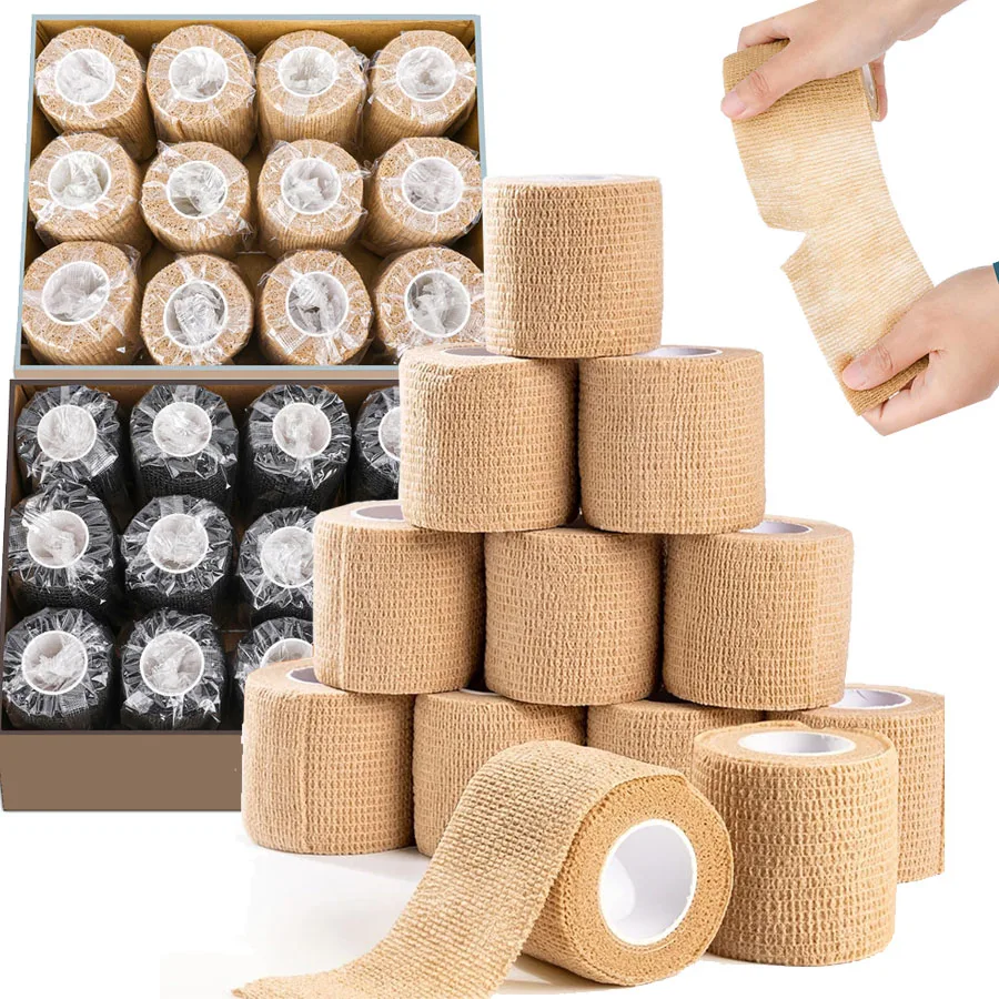 Самоклеящаяся эластичная повязка 1/2/3 дюйма, 10-32 шт., индивидуальная упаковка, нетканая дышащая спортивная лента на щиколотке для ладони, портативная ветеринарная пленка
Самоклеящаяся эластичная повязка 1/2/3 дюйма, 10-32 шт., индивидуальная упаковка, нетканая дышащая спортивная лента на щиколотке для ладони, портативная ветеринарная пленка