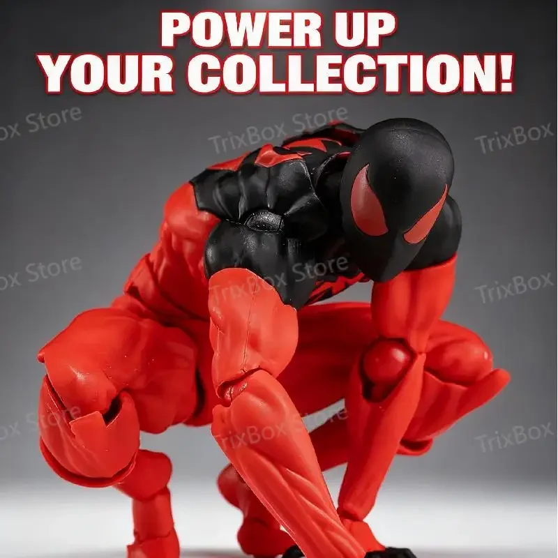 Алый паук Kaine Parker, черный костюм, симвобиот, фигурки Человека-паука от Messtoys, в наличии, аниме-игрушки, идеально подходящие для подарка
Алый паук Kaine Parker, черный костюм, симвобиот, фигурки Человека-паука от Messtoys, в наличии, аниме-игрушки, идеально подходящие для подарка