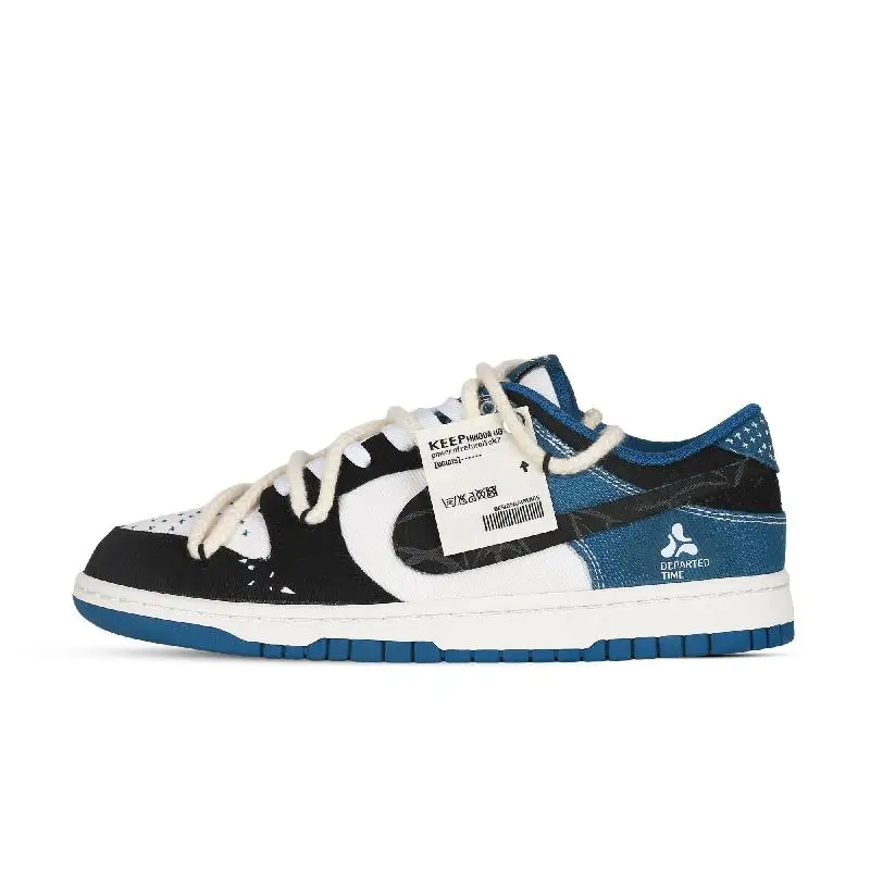 【Настроить】Nike Dunk Обувь для скейтбординга Мужские низкие черные/белые/синие кроссовки DV0834-101
【Настроить】Nike Dunk Обувь для скейтбординга Мужские низкие черные/белые/синие кроссовки DV0834-101