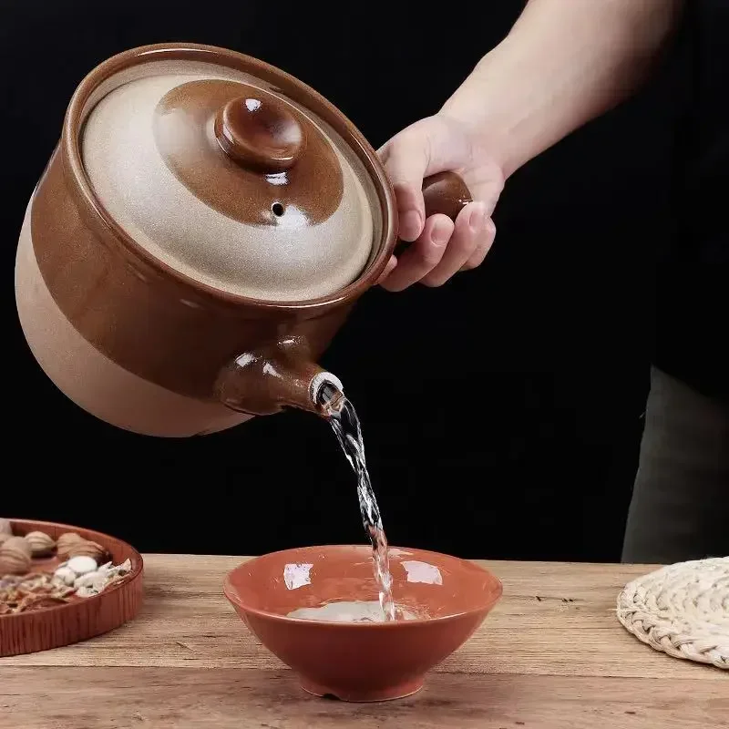 1.5L Traditional Chinese Medicine Pot Boil Medicine Decoct Medicine Ceramic Health Herbal Tea Pot
1.5L Traditional Chinese Medicine Pot Boil Medicine Decoct Medicine Ceramic Health Herbal Tea Pot