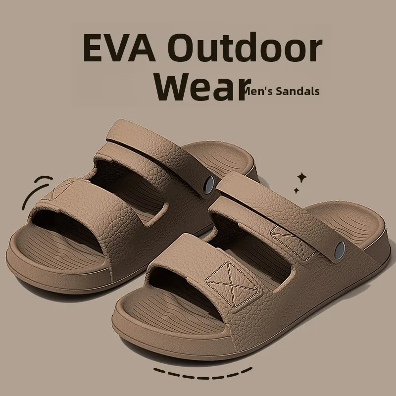 Men's Soft Bottom Wear-Resistant Slip-On Summer Outdoor Driving Sandals Anti-Odor Anti-Slip Casual Slippers Simple Style
Men's Soft Bottom Wear-Resistant Slip-On Summer Outdoor Driving Sandals Anti-Odor Anti-Slip Casual Slippers Simple Style
