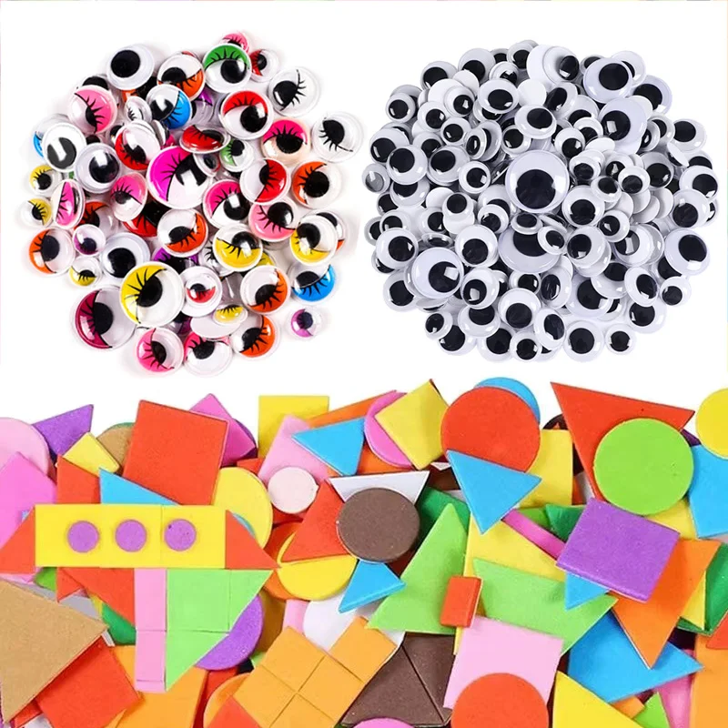 Self Adhesive Geometric Sponge Patch with Googly Eyes Handmade DIY Materials Teaching Incentive Supplies Student Rewards TMZ
Self Adhesive Geometric Sponge Patch with Googly Eyes Handmade DIY Materials Teaching Incentive Supplies Student Rewards TMZ