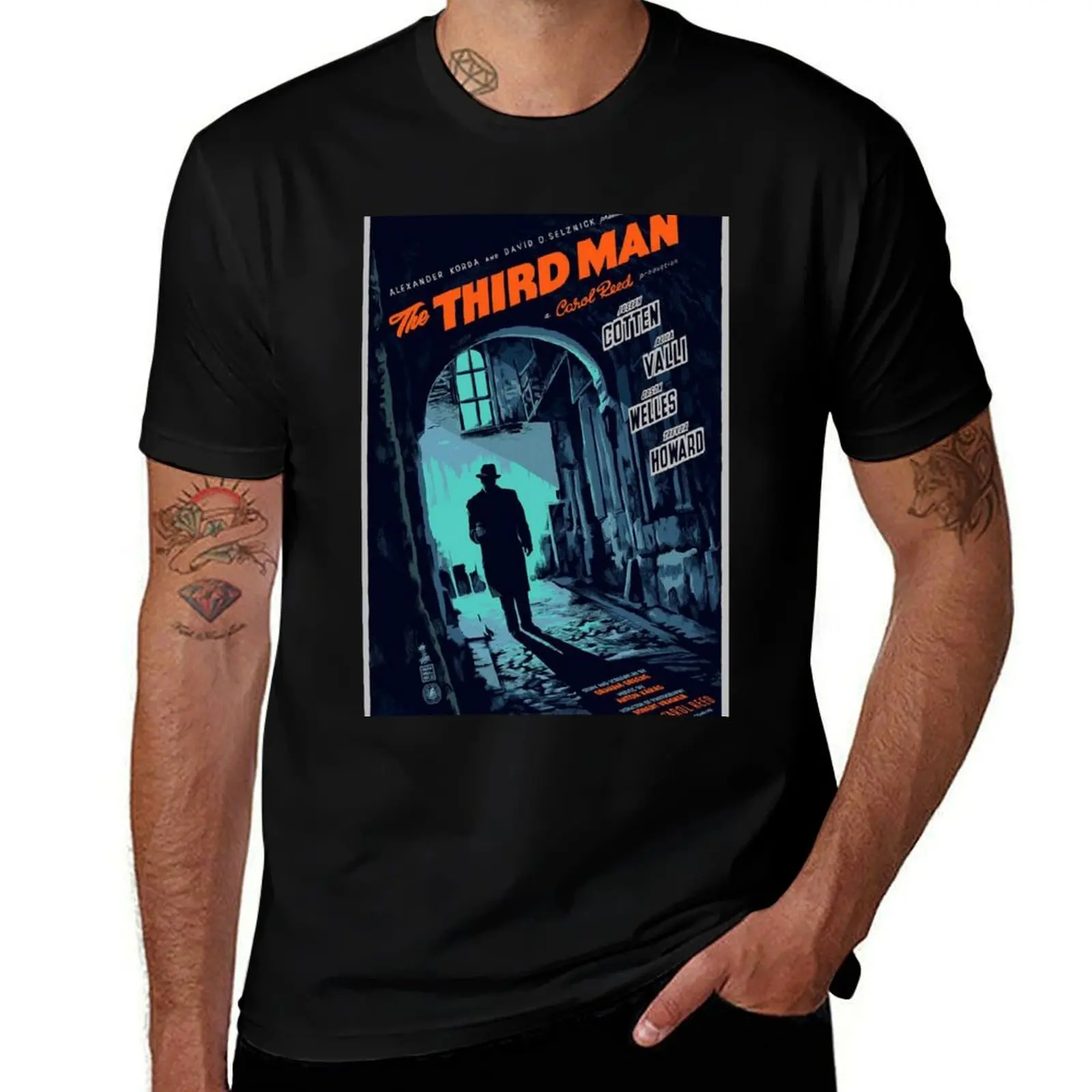 The Third Man Movie Poster T-Shirt man graphic t shirt man t shirt cotton T-Shirt
The Third Man Movie Poster T-Shirt man graphic t shirt man t shirt cotton T-Shirt