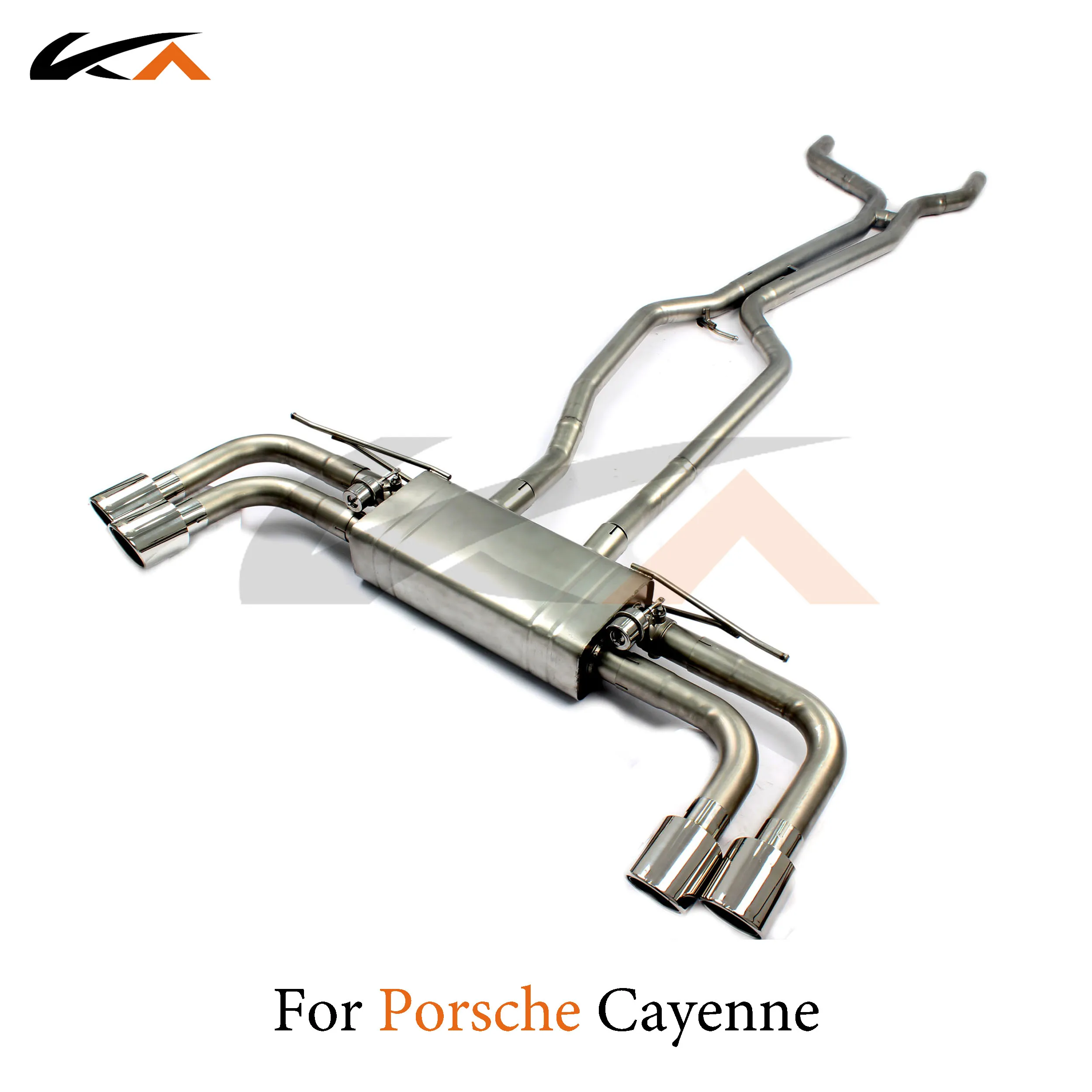 KA Tuning exhaust system stainless catback for Porsche Cayenne 958 rear section performance parts muffler with valve
KA Tuning exhaust system stainless catback for Porsche Cayenne 958 rear section performance parts muffler with valve
