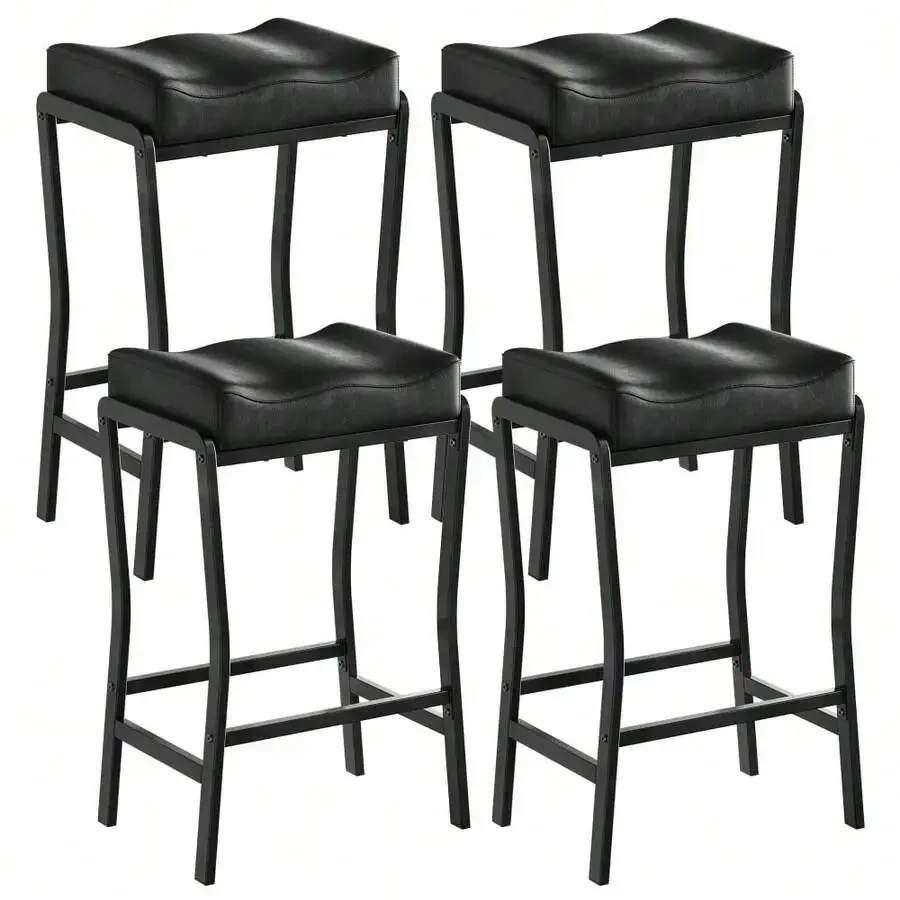 Bar Stools Set Of 2, 26 Inch Counter Height Modern Barstools With Thick Seat
Bar Stools Set Of 2, 26 Inch Counter Height Modern Barstools With Thick Seat
