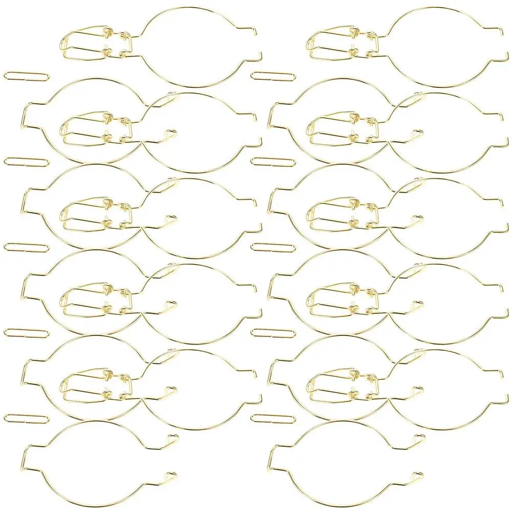 12 Pcs Sealing Can Buckle Mason Jar Wire Hangers Glass Canning Accessories Jars Handles Sealed Stainless Steel
12 Pcs Sealing Can Buckle Mason Jar Wire Hangers Glass Canning Accessories Jars Handles Sealed Stainless Steel
