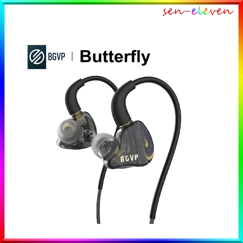 BGVP Butterfly 2DD Dynamic Driver In-Ear Monitors Hi-Fi Music Earbuds with MMCX Connectors for Wired Gaming Headset Applications
BGVP Butterfly 2DD Dynamic Driver In-Ear Monitors Hi-Fi Music Earbuds with MMCX Connectors for Wired Gaming Headset Applications