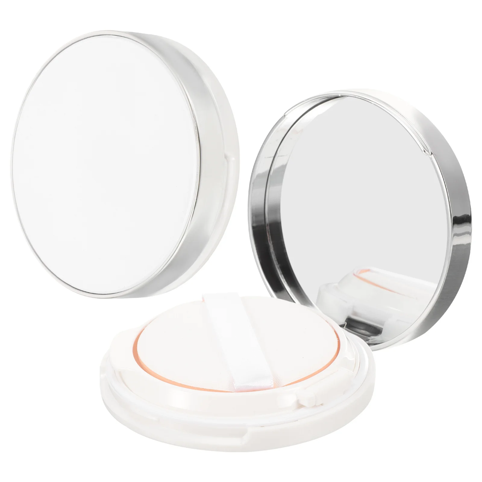 2 pcs Empty Cushion Foundation Case Portable Refillable Powder Container For Loose Makeup Body Powder Compact Travel Essential
2 pcs Empty Cushion Foundation Case Portable Refillable Powder Container For Loose Makeup Body Powder Compact Travel Essential