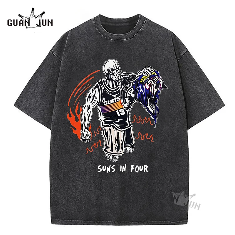 Retro Washed Men T-Shirt 2023 Summer Short Sleeve Tops Tees Fashion O-Neck Short Sleeve Casual Loose Men Oversized TShirts
Retro Washed Men T-Shirt 2023 Summer Short Sleeve Tops Tees Fashion O-Neck Short Sleeve Casual Loose Men Oversized TShirts