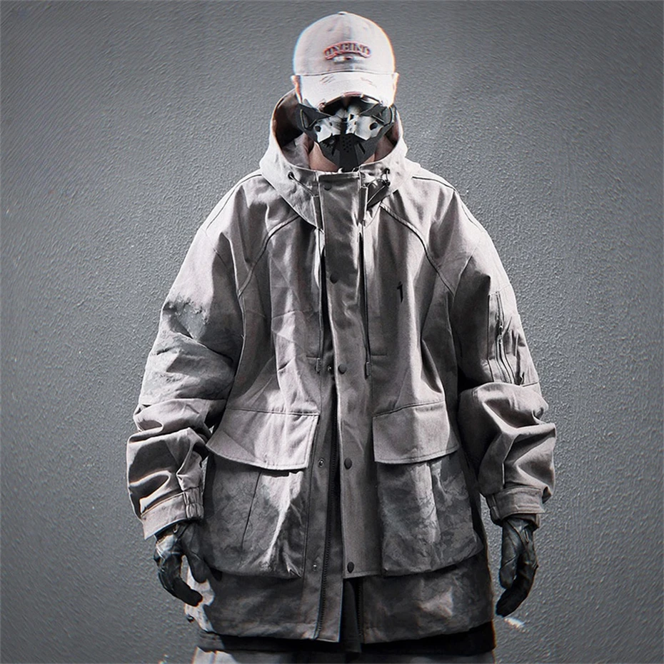 2025 New Tactical Jackets Vintage Windbreaker Men Function Patchwork Cargo Jacket Coats Hip Hop Cotton Outwear Techwear
2025 New Tactical Jackets Vintage Windbreaker Men Function Patchwork Cargo Jacket Coats Hip Hop Cotton Outwear Techwear