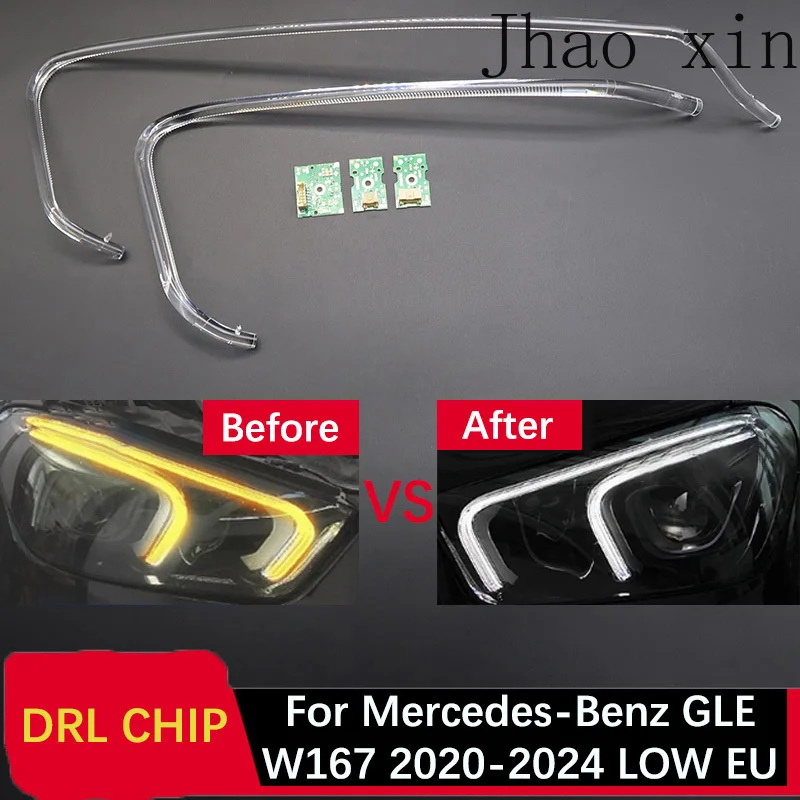 White Light for Mercedes-Benz GLE W167 Ballast Module 2020-2024 LOW EU Car Daytime Lights DRL CHIP Tube Circuit Board Angel Eyes
White Light for Mercedes-Benz GLE W167 Ballast Module 2020-2024 LOW EU Car Daytime Lights DRL CHIP Tube Circuit Board Angel Eyes