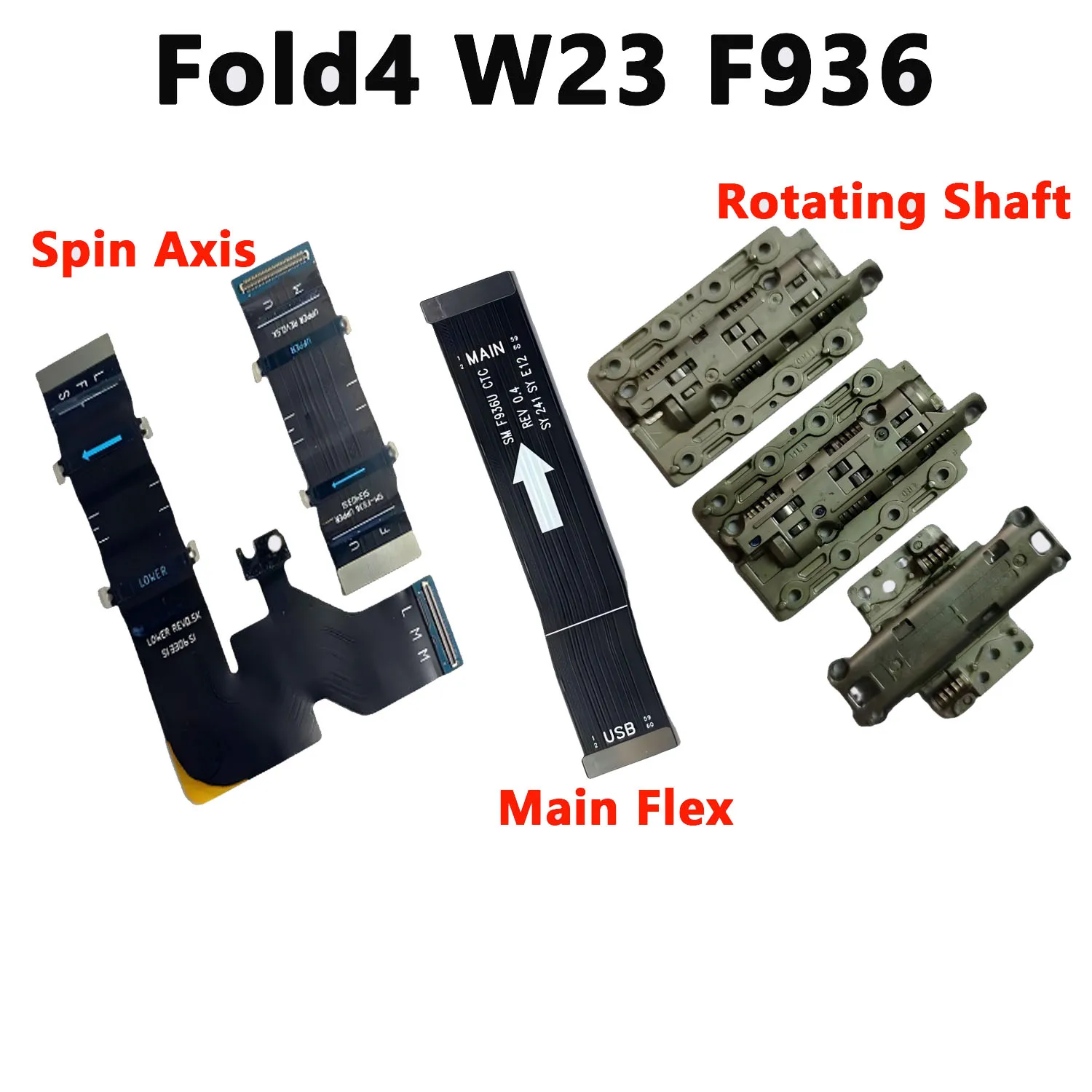 A+++ Main Signal Antenna Rotating Shaft Hinge Spin Axis Cable For Samsung Galaxy Z Fold 4 F936 F936B F936U
A+++ Main Signal Antenna Rotating Shaft Hinge Spin Axis Cable For Samsung Galaxy Z Fold 4 F936 F936B F936U