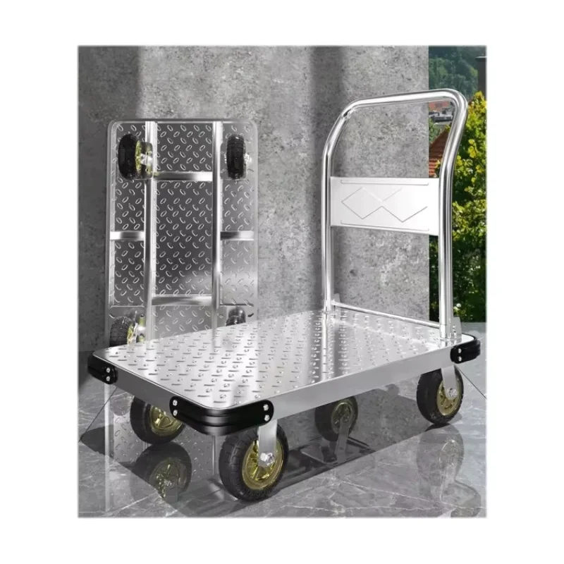 Optimal Promotional Price 70 Cm*50 cm Size Household Moving Goods Folding Steel Heavy Duty Folding Platform Hand Trolley
Optimal Promotional Price 70 Cm*50 cm Size Household Moving Goods Folding Steel Heavy Duty Folding Platform Hand Trolley